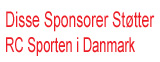 Disse Sponsorer Støtter RC Sporten i Danmark